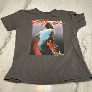 Footloose Graphic Tee - Charcoal